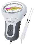 YUESFZ Präziser Wasserqualitätstester, tragbarer digitaler Monitor, pH-Wert-Wassertester, Messgerät, Analyse, Chlor, Schwimmbad-Test-Set, praktischer Wasserqualitäts-Detek