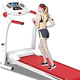 WYZXR Laufbänder Professionelles Laufband, für zu Hause Faltbare Funktion Elektrisches Laufband Indoor Fitness Ultra-Leise Modelle Laufmaschine, B