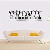 Wandaufkleber Aufkleber Hinweis Fliegende Tänzer Nach Hause Wohnzimmer Schlafzimmer Kinderzimmer Tapete 183 * 58Cm Hause Wanddekoration Wandb