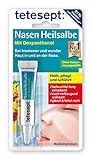 tetesept Nasen Heilsalbe – Nasenpflege Creme bei Erkältung - befeuchtet die Nase, heilt wunde Stellen und Risse & schützt die Haut der Nase – 1 x 5 g