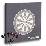 Dartscheibe Dart Catchring Surround Auffangring Dart Backboard Auffangring Rund Dart Surround Eva Dartscheibe (Grau)