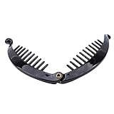 N-K PULABO Bananen-Clip für vertikale Linsen, Haarnadel, Twist-Klemme, Gleitkamm, Griff, Haar-Accessoires, schwarz, robust und praktisch,