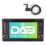 Built-in DAB+ Autolink 16GB SD Map Card 7' AUTORADIO DVD GPS Navigation Für Audi A4 S4 RS4 B6 B7 Seat Exeo USB SD Autoradio CD Moniceiver Bluetooth 5.0 Dual Z