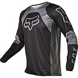 Fox Racing Herren 180 Lux Motocross Trikot Jersey, schwarz/schwarz, M