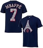 Paris Saint-Germain T-Shirt Kylian MBAPPE PSG, offizielle Kollek