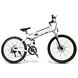 26 E-Bike Zoll zusammenklappbares Elektrofahrrad Power Assist Elektrofahrrad Speichen Felgenroller Moped Bike 48V 500W M