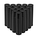 SOLUSTRE 25Pcs 5G Leere Lip Balm Rohre Kunststoff Lip Gloss Rohr Nachfüllbar Lip Balm Container Wiederverwendbare Lippenstift Flasche für Frauen Damen Schw