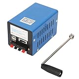 Handkurbelgenerator USB Lade Notfallhandbuch Tragbarer Hochleistungs-Ladegenerator Dynamotor für Camping Outdoor Aktivitäten für Notstromversorgung
