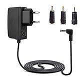 Aukru 5V 2A Netzteil Ladegerät mit 3x DC Buchse 2,1 x 5,5 mm für LED Streifen WLAN Boxen Router D-Link DIR-100 DIR-300 DIR-600 DIR-615 DIR-645 DIR-655 DI-604