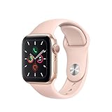 Apple Watch Series 5 (40mm, GPS) - Aluminiumgehäuse Gold Sandrosa Sportarmband (Generalüberholt)