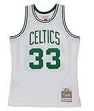 Mitchell & Ness Larry Bird #33 Boston Celtics NBA Kids Swingman Home Jersey - L