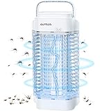 AUTSCA Elektrischer Insektenvernichter,Insektenfalle Mückenlampe 18w 4000V mit UV-Licht,Keine giftigen Chemikalien,Wirksam zum Reduzieren Fliegender Insekten für Innen Schlafzimmer und G