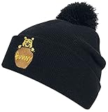 Winnie the Pooh Hunny Unisex Mütze schwarz 100% Polyacryl Disney, Disney Classics, Filme, Zeichentrick