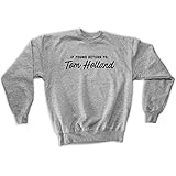 Outsider. Herren Unisex If Found Return to Tom Holland Sweatshirt - Grau - M