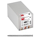TOX 9310154 Fensterrahmenschraube Window Pro, 7,5 x 182 mm, 100 Stück, 09110154, verzinkt, 7,5x182
