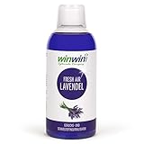 winwin clean Systemische Reinigung - Fresh AIR LUFTREINIGUNGS-Konzentrat Lavendel 500ML I AUCH BESTENS GEEIGNET FÜR DEN Einsatz IM proWIN AIR Bow