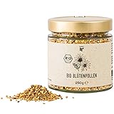 beegut Blütenpollen BIO, 250g mild süße Bienenpollen 100% BIO - natürlich und super lecker in nachhaltiger Verpackung