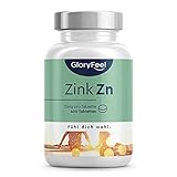 Zink 25mg Hochdosiert - 400 vegane Tabletten - Premium Zink-Gluconat hoch bioverfügbar - 25mg Elementares Zink pro Tablette - Laborgeprüft, vegan, ohne Zusätze in Deutschland herg