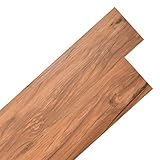 vidaXL PVC Laminat Dielen 5,02m² 2mm Selbstklebend Ulme Natur Vinyl Bodenbelag