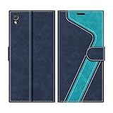 MOBESV Handyhülle für Sony Xperia Z3 Hülle Leder, Sony Xperia Z3 Klapphülle Handytasche Case für Sony Xperia Z3 Handy Hüllen, Modisch B