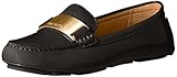 Calvin Klein Damen Lisette Flacher Slipper, schwarzer Lack, 36.5 EU