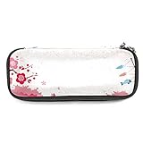Federmäppchen Federmäppchen Münztasche Büromaterial Organizer GroßeFarbiger japanischer Abdruckhintergrund für Jungen Mädchen Federmäpp