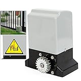 Aohuada Elektrischer Schiebetorantrieb Torantrieb Schiebetor ToröFfner Set mit 2 Fernbedienungen bis 600kg Torgewicht Hoftorantrieb Sliding Gate Op