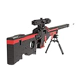 Dellia Sniper Pistol Bausteine Modell 1750 Teile Technik Gewehr Modell mit Schußfunktion und Visierteleskop Gun Waffen Bausatz, Kompatibel mit Leg