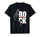 WWE The Rock 'Illustrated Logo' Graphic T-S