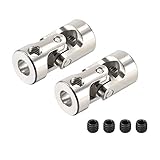 sourcing map 2Stk.drehbare Universal Lenkwellenkuppler Motorgelenkkupplung L24XD11 4 bis 5