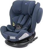 Chicco Unico Plus Auto Kindersitz 360° Drehbar 0-36 kg ISOFIX, Verstellbarer Kindersitz Gruppe 0-3 von 0-12 Jahren, Verstellbare Kopfstütze, Seitenschutz und Säugling