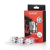 3 Stück Original SMOK V12 Prince V12 Prince 0.15 ohm Triple Mesh Replacement Coils for SMOK TFV12 Prince Verdampfer Atomizer Tank (1 Packung)