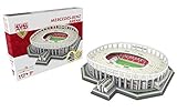 Close Up Nanostad Mercedes Benz Arena 3D Puzzle VfB Stuttgart (30cm x 23cm)