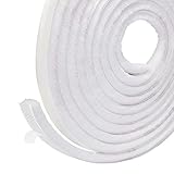 Bürstendichtung Türdichtung Selbstklebend 9mm(B) x9mm(D) x6M(L), Türbodendichtung Insektenschutz, Dichtungsbürste für Tür, Fenster, Kleiderschränk, Zugluftstopper Staubdicht,zugluftstopper für tü