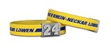 BRAYCE® Rhein-Neckar Löwen Armband mit Deiner Trikot Nummer 0-99 I Handball pur mit dem Löwen Trikot am Handgelenk personalisierbar & handg
