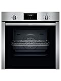 Neff B4CCE2AN0 Einbau-Backofen N50 / 60 cm / A+ / 71 l / Edelstahl / Slide&Hide / 12 Betrieb