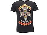 Original Guns N'Roses Appetite for Destruction T-Shirt, Schwarz Larg