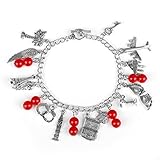 Inspiration Schmuck Kristall Maske Anhänger Armband Armband Fifty Shades Grey Damenarmband Bestes Geschenk Für F