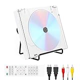 Mini DVD Player Tragbar, Regionen Free mit 1080P HDMI-Anschluss/AV-Ausgang, NTSC/PAL, DVD-Player für TV mit AV/HDMI-Kabeln/USB-Wiedergabe Fernbedienung und S