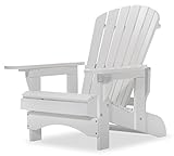 Original Dream-Chairs since 2007 Adirondack Chair Comfort Recliner de Luxe in weiß