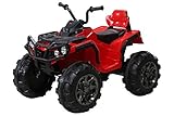 Actionbikes Kinder Elektro Quad Offroad 2 x 35 Watt (Rot)