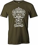 Jayess Das Leben beginnt mit 30-1987 - Geburt von Legenden - Herren T-Shirt in Army by Gr. XXXL