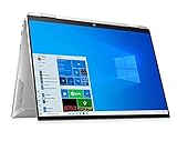 HP Spectre x360 14-ea0081ng (13,5 Zoll / WUXGA+ IPS Touch) 2in1 Laptop (Intel Core i7-1165G7, 16GB DDR4, 512GB SSD, Intel Iris Xe Grafik, Win 10, QWERTZ) Silber, inkl. Pen + USBC-C Hub