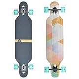 Apollo Longboard Nauro - TwinTip Drop-Through Bamboo Komplettb