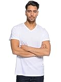 Daniel Hechter 2er Pack T-Shirt V-Neck Classic Fit Weiß - M