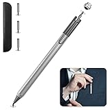 Touchscreen Stift, Clip-Design Kapazitive Disc-Spitze Pencil Eingabestift Hochempfindlicher Kapazitiver Stifte für Apple iPad/Smartphone/Samsung/Galaxy Tablet Allen T