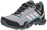 adidas Outdoor Damen Terrex Ax3 Hiking Wanderstiefel, Halo Silver/Crystal White/Acid Mint, 38.5 EU