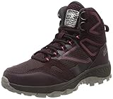 Jack Wolfskin Damen Downhill Texapore MID W Outdoorschuhe, Burgundy/pink, 38 EU