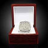 ONEBUYONE Schmuck2013 Seattle Seahawks Championship Ring Herren Souvenir Super Bowl XLVIII Meisterschaft Replica-Ring-Größe 11,with Box