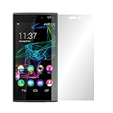 Slabo 4 x Displayschutzfolie für Wiko Ridge 4G Displayfolie Schutzfolie Folie Zubehör Crystal Clear KLAR